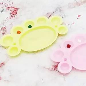 팔렛트 수채화 파레트 물감접시 팔레트 미니 그림 그리기용