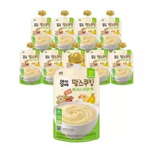 남양 맘스쿠킹 이유식 바나나 사과 배 (6개월) 10개