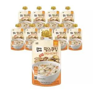 남양 맘스쿠킹 이유식 전복과 표고버섯 (9개월) 10개