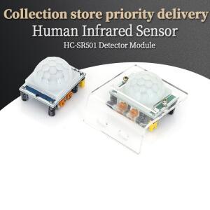 HC-SR501 Arduino 용 IR 초전기 적외선 미니 소형 인간 센서 감지기 모듈 브래킷 조정