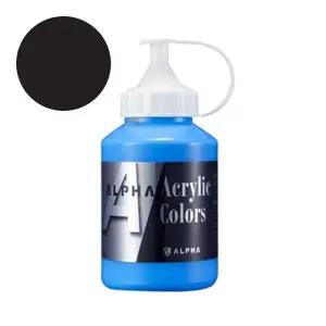 (알파) 미디엄바디실버 아크릴물감I 500mL 999 블랙 (6개입) 취미 예술