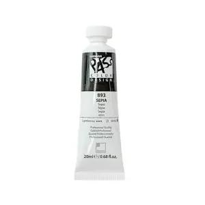 신한 패스컬러물감 낱색 A 20ml 893 세피아 (3개입) 도구 아크릴물감