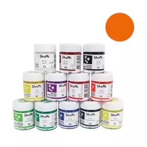 (신한) 샤미 포스터물감 20ml 54 주황 (1개입) 컬러물감 창의력