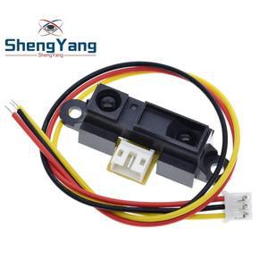 125개 TZT GP2Y0A21YK0F 100% 새 제품 2Y0A21 10-80cm 와이어 포함 적외선 거리 센서