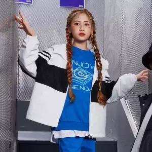 [오션스카이] [2color] 여아 후드 점퍼