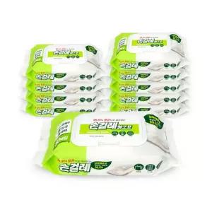 물티슈 손걸레80매 (10개)묶음