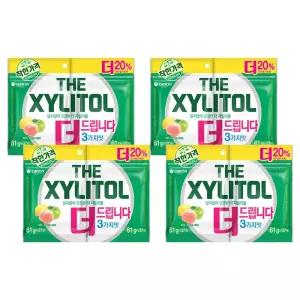 오리온 더자일리톨 리필, 122g, 4개