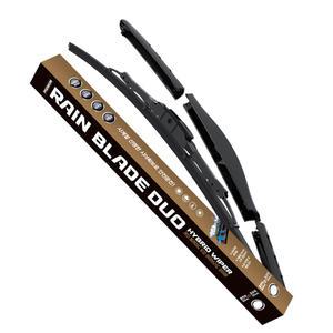 레인블레이드 듀오 하이브리드 와이퍼 4호 600mm+500mm, 1세트
