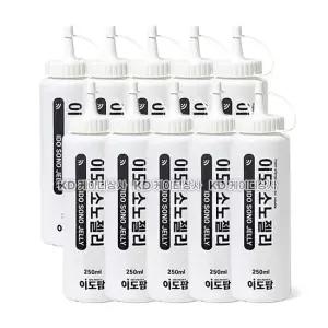 이도팜 소노젤리 블루 투명 250ml 10개 소노겔 초음파젤 화이트 ECG 파랑