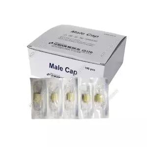 세운 Male Cap A타입 100pcs 10통 쓰리웨이캡 3way stopcock뚜껑 매일캡