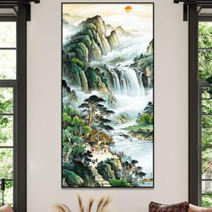 풍수에 좋은 풍경화 그림 산수화 풍경그림 액자 개업 집들이 부모님 선물