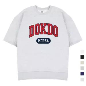 [폴앤폴]독도 오버핏 반팔 맨투맨 남여공용 6컬러