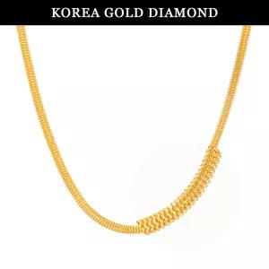 [한국금다이아몬드] 순금 목걸이 24k 금 여자 뉴맵시 체인 11.25g