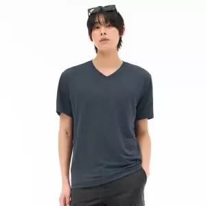 [체이스컬트][본사]남성 쿨 라이트 브이넥 반팔 티셔츠-ECZK5808E0G