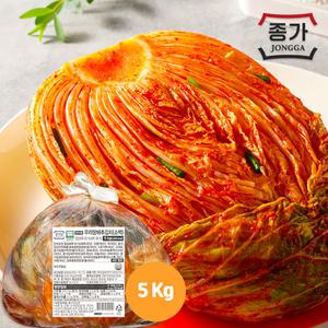 [얌얌마켓] 종가 포기김치 소백 5kg (아이스박스 포함)