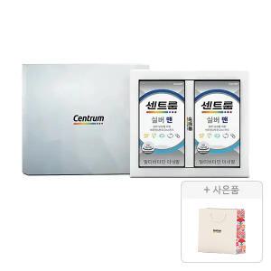 센트룸 실버맨 선물세트 50정, 2개 + 증정(가정의달 쇼핑백)