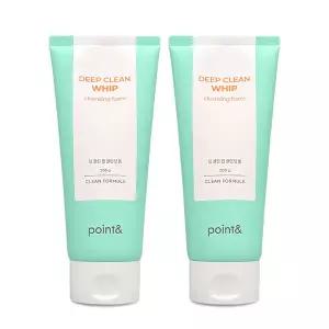 [하프클럽/이자녹스]포인트앤 딥 클린 휩 클렌징 폼 200g X 2개