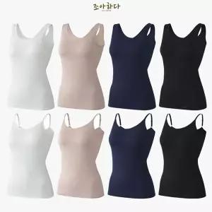 [NS홈쇼핑]조아하다 부드러운 모달 브라탑 4종 (런닝형, 끈형 중 택1)[35676359]