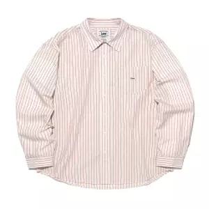 LEE 로코 포켓 코튼 린넨 셔츠 레드 LE2601SH02 RD