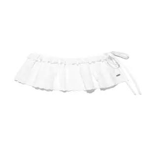 LEE 우먼 레이어드 랩 스커트 화이트 LE2601SR04 WH