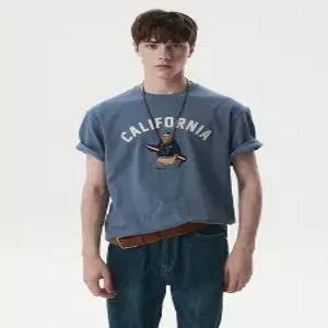 WHRAG2421U 스타필드 수원점 후아유 공용 Steve Patch T-Shirt