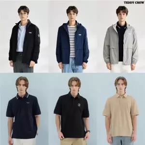 [TEDDY CREW] 테디크루 남성 윈드자켓 1종+PK티셔츠 3종(총 4종)