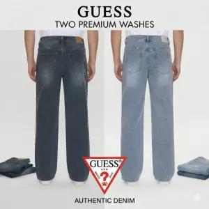 게스 청바지 남성 루즈 스트레이트 데님 스판 스트릿패션 진