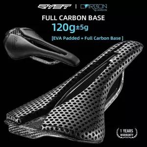 RYET3D안장 RYET 3D 프린트 자전거 새들 초경량 120g 탄소 250x140mm MTB 자갈 바이크 시트 사이클링 부품