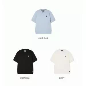 WHOAU 스티브 카라 티셔츠 Steve Collar TShirt WHHAG2411USG