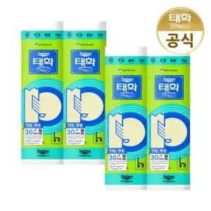 태화 고무장갑 대형 L꽃밴 아이보리 X 4개