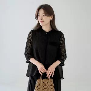엄마옷 마담4060 [클래씨마담]고품격레이스블라우스 -QBL2604045-