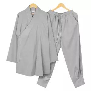 스님옷 절복 개량 승려복 S150 160cm넓은바지단품 여름 템플스테이 넓은 사복 바지