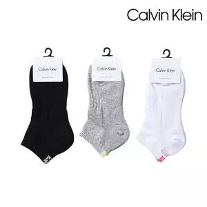 [Calvin Klein ](의정부점)CK양말 숙녀 뒷목로고 파일 스니커즈 1족 CKL10530