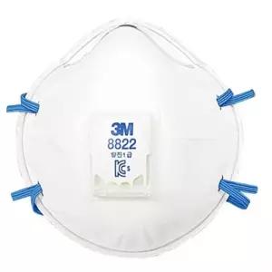 3M 안면부 여과식 방진마스크 8822(10개입) 분진마스크 마스크 방독마스크