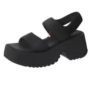 매장정품 SODA 소다 글로벌 슈스파 여성 캐주얼 청키창 6CM 샌들 CLD554 (블랙) 1458664