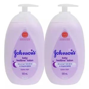 [하프클럽/알티피아]존슨즈 베이비 베드타임 로션 500ml X 2개