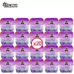 산도깨비 화장실용 방향제 라벤더향 300g x 20개
