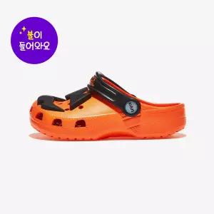 크록스 클래식 잭오랜턴 라이트 클로그 키즈 - ORANGE 2121509