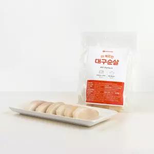 씨몬스터 이유식 생선 아기 무염 무인산염 토핑 더 깨끗한 대구순살, 120g, 2개