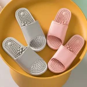 [샵앤] 발편한 가벼운 지압 실내화 욕실화 방수 슬리퍼 WON-WSE-W9DACB1