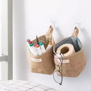 [하프클럽/] 소재 벽걸이형 다목적 수납 바스켓