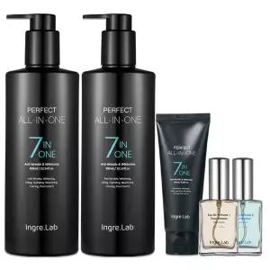 기초케어 인그리랩 퍼펙트 올인원 남성화장품 로션 300ml 2통 100ml 여행용 화장품