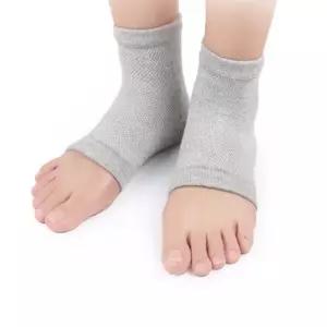 발 뒤꿈치 보습 젤 양말 발 건조방지 반양말 쿠션양말