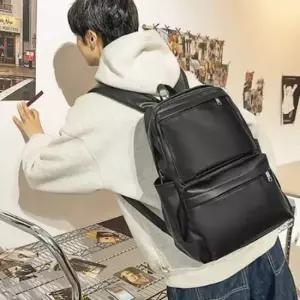 TBZ 스타일 노트북 디자인 백팩 서류 직장인 데일리 남녀공용백팩 남녀공용가방 레더백팩