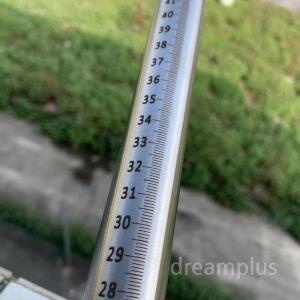 막대자 원통형 측량막대 25MM 파이프 직경25MM 길이0 9m 눈금자