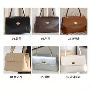 WL 베이직 토트 데일리 숄더끈 핸드백 패션 심플함 소프트한 소재 실용적인 크로스백 여성