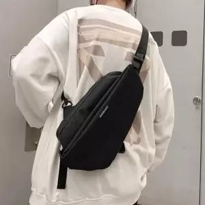 WL 남자 메신저백 베이직한 디자인 크로스 숄더백 캐주얼룩 여행 공항패션 데일리 가방