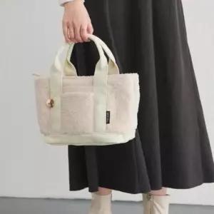 뽀글이 양털 5컬러 투웨이 포근한 토트백