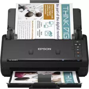 자동 공급 장치(ADF)가 있는 PC 및 Mac용 Epson Workforce ES-500W II 무선 색상 듀플렉스 데스크톱 문서