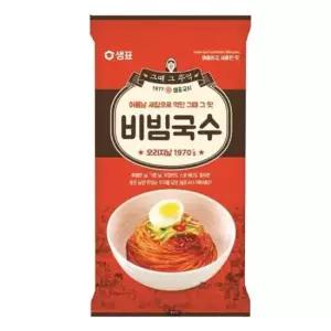 간편식 샘표 비빔국수 봉지 x 135g 6개